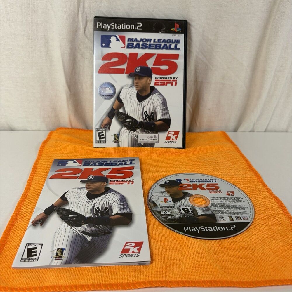 MLB 2K5 PS2 PlayStation 2 Complete Tested
